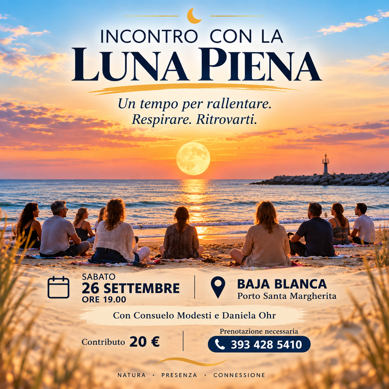 Luna Piena Baja Blanca